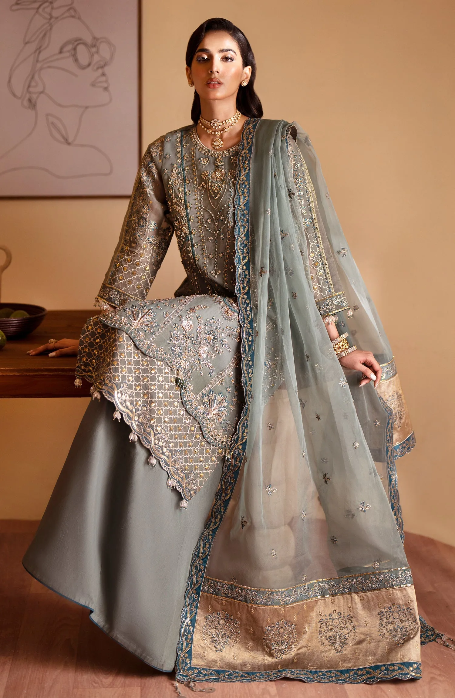 EMAAN ADEEL | Romansiyyah Luxury Formals' 24 | ROHEEN