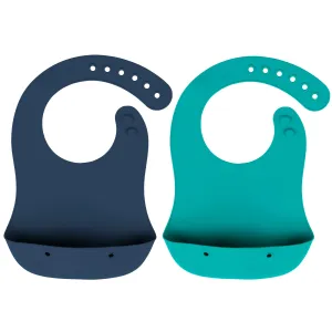 Enfamil Rewards - Foodie® Bib, All Silicone 2-Pack:  Assorted Colors