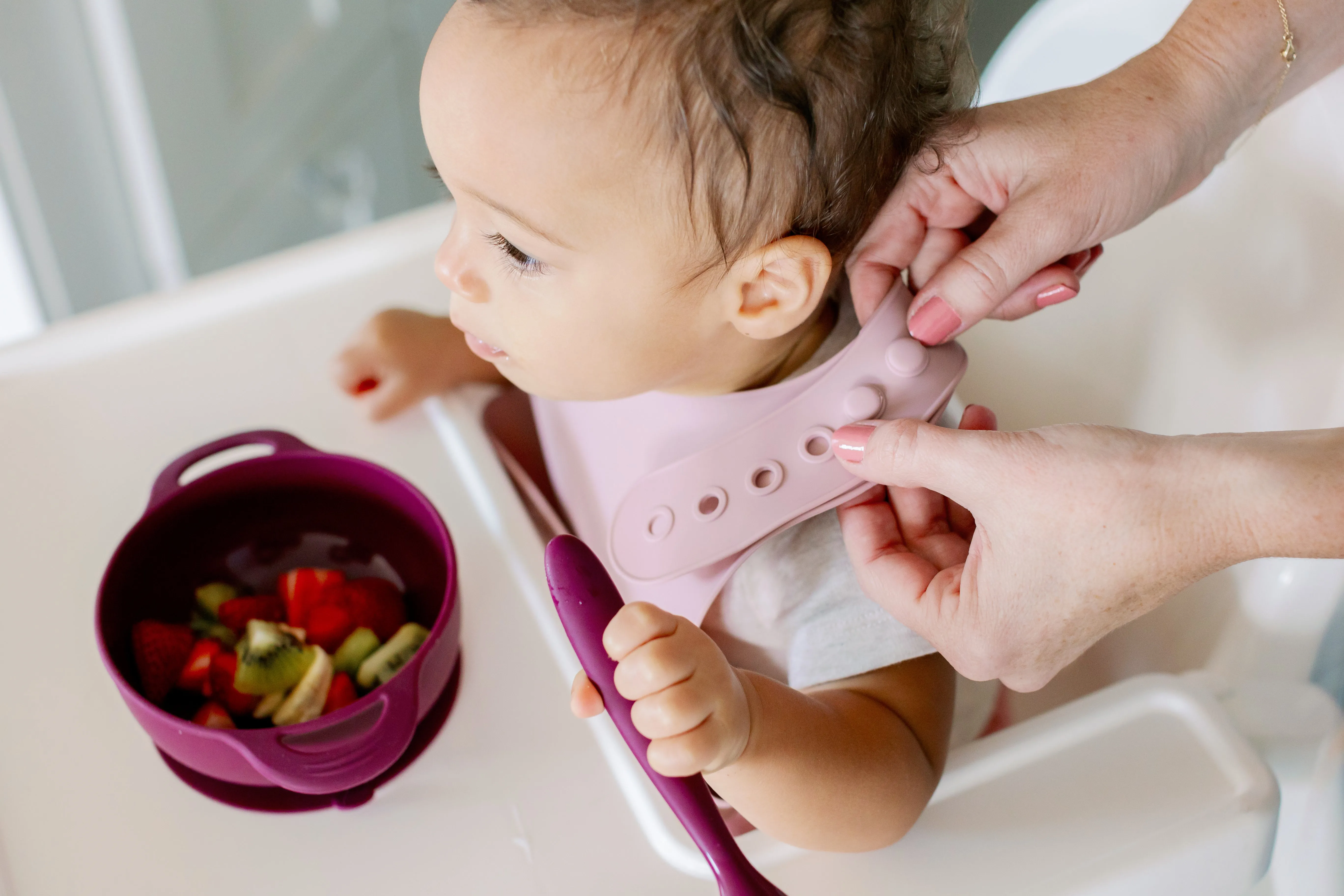 Enfamil Rewards - Foodie® Bib, All Silicone 2-Pack:  Assorted Colors