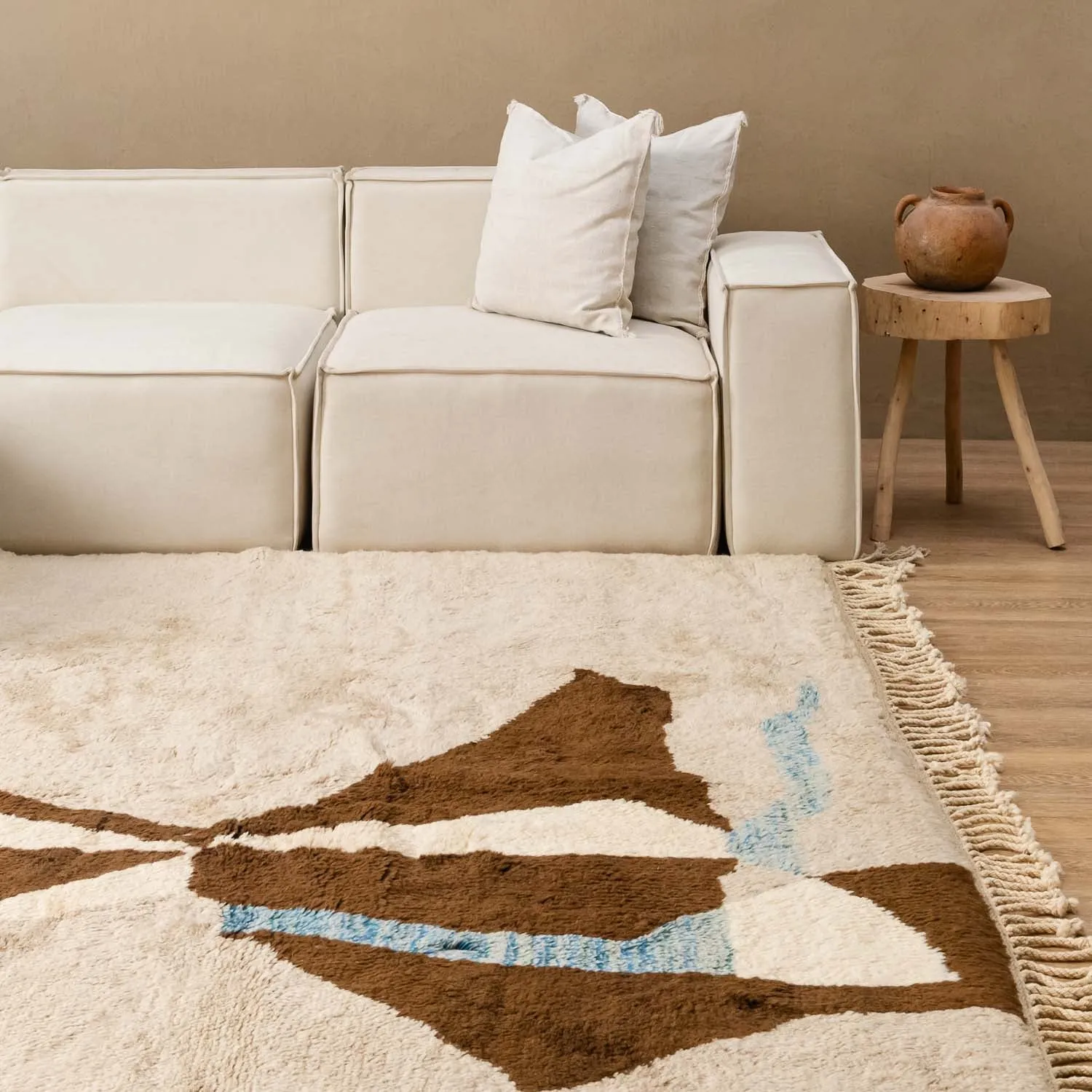 Equilibrium - Luxury Shag Moroccan Rug