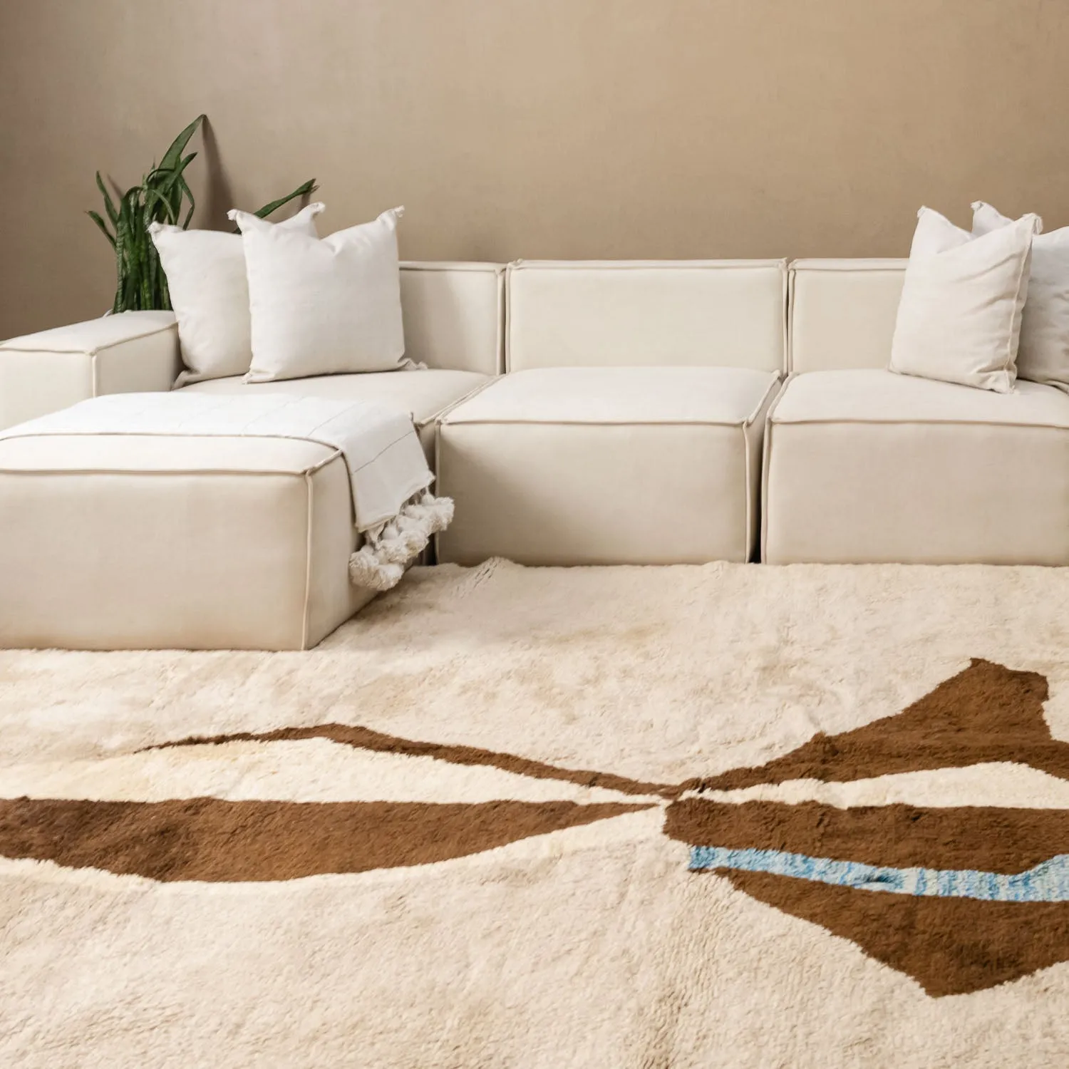 Equilibrium - Luxury Shag Moroccan Rug