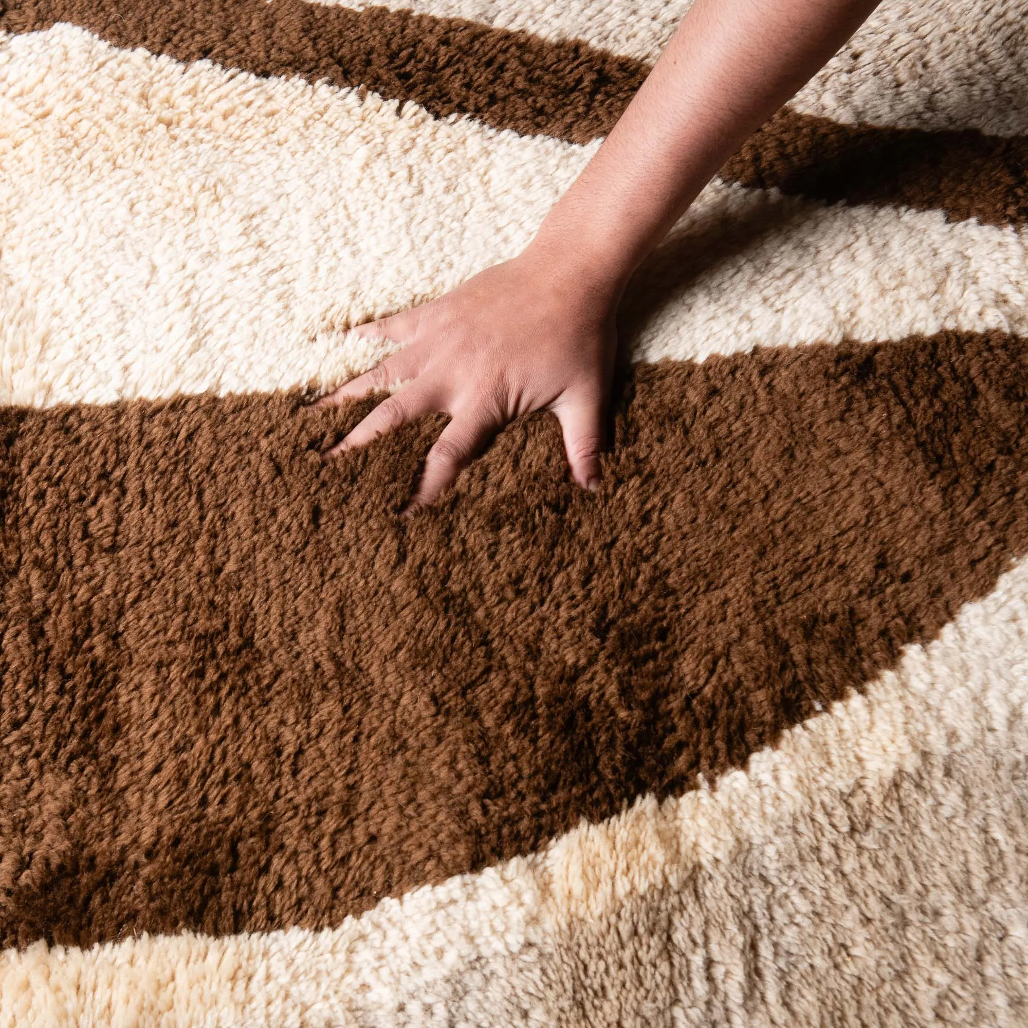 Equilibrium - Luxury Shag Moroccan Rug