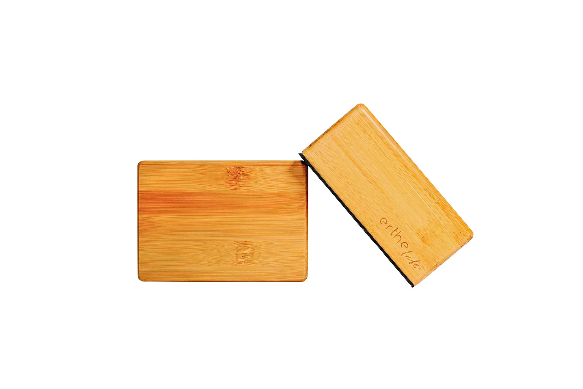 Erthe Life Handstand Blocks - Natural Bamboo
