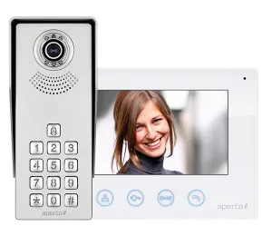 ESP APKITKP Colour Video Door KP Kit (White Mon)