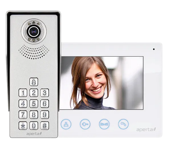 ESP APKITKP Colour Video Door KP Kit (White Mon)