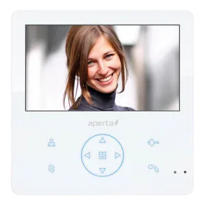 ESP APMONWG Colour Video Door Entry Monitor (White)