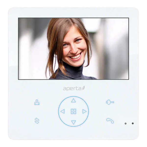 ESP APMONWG Colour Video Door Entry Monitor (White)