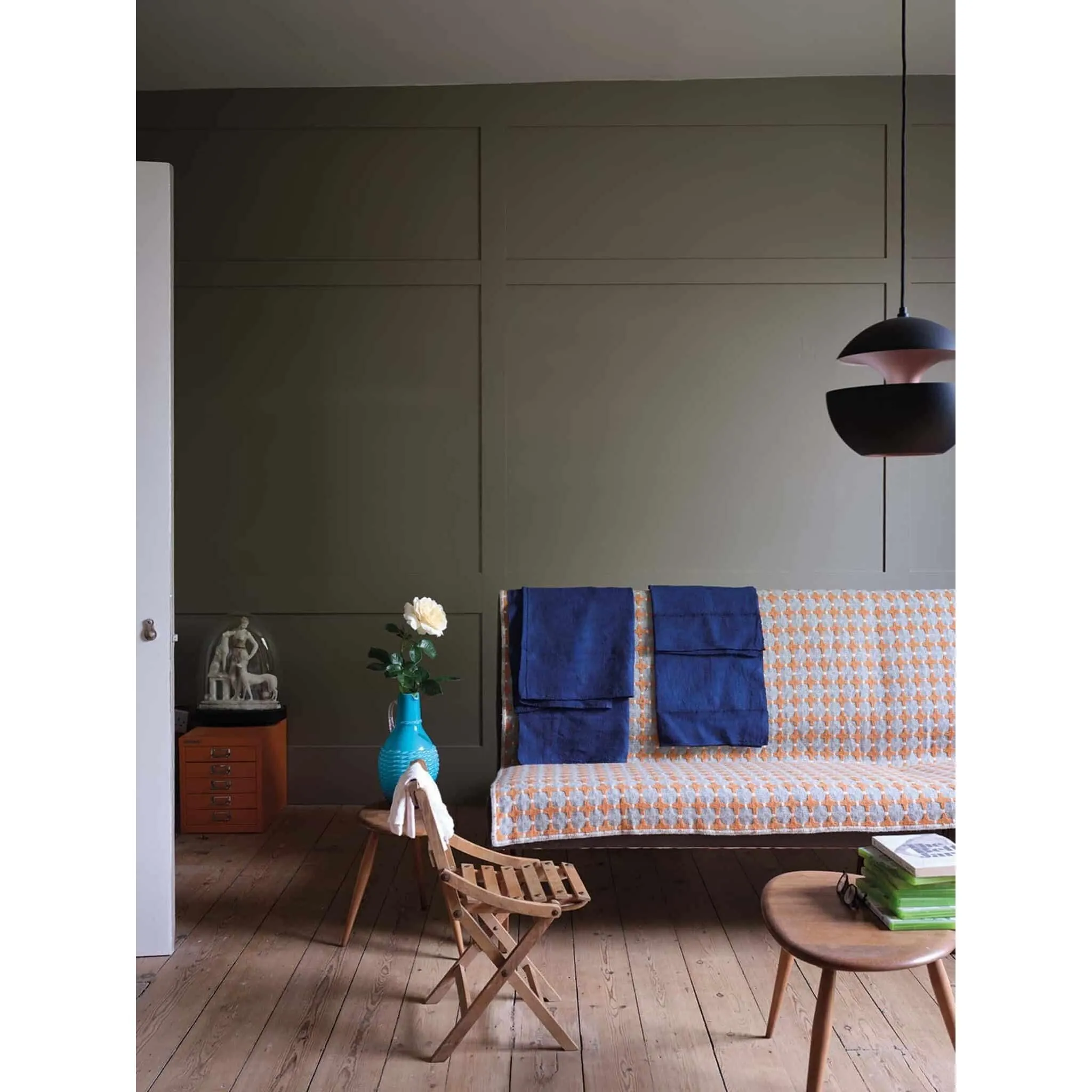 Farrow & Ball Broccoli Brown Paint W108
