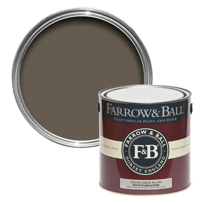Farrow & Ball Salon Drab Paint 290