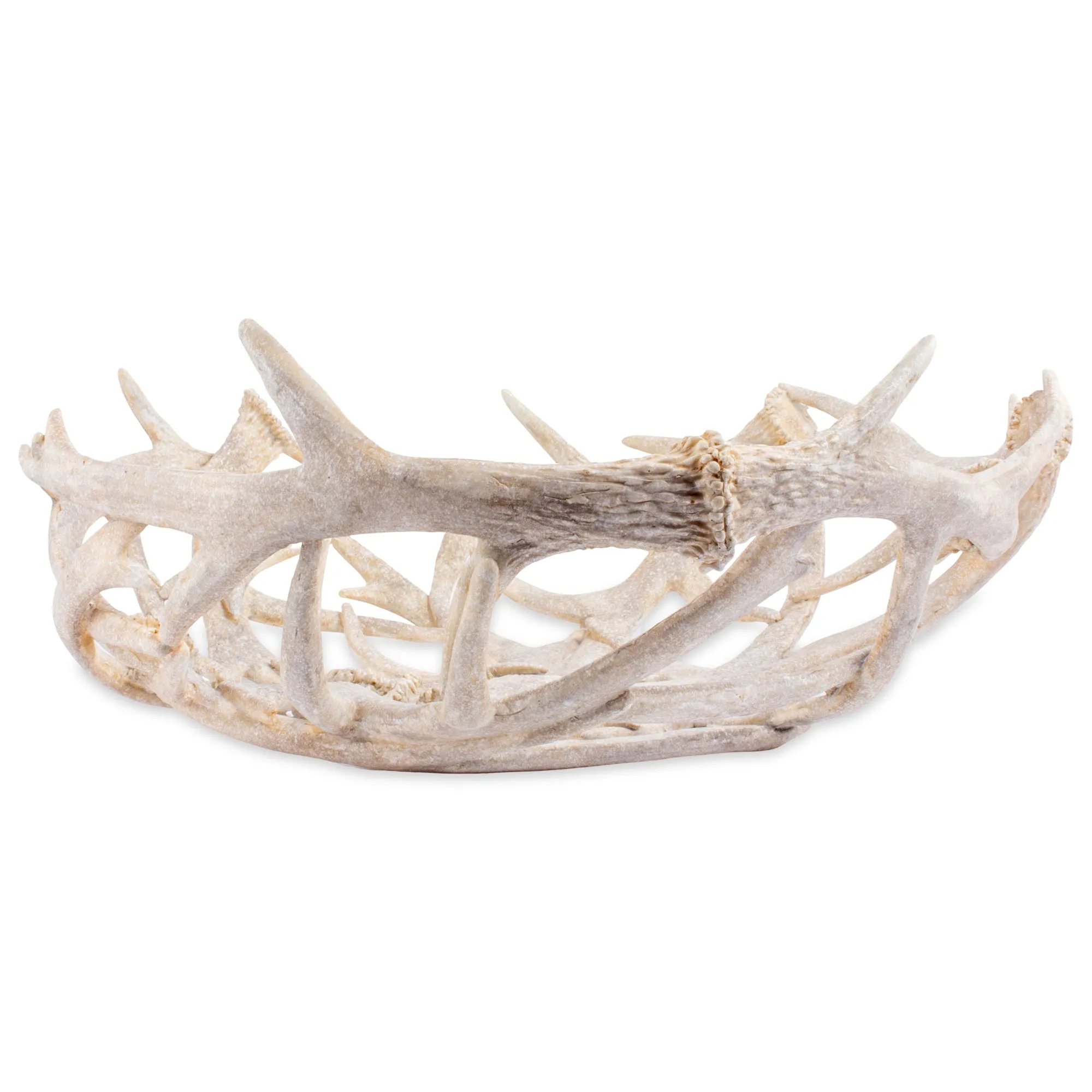Faux Antler Bowl