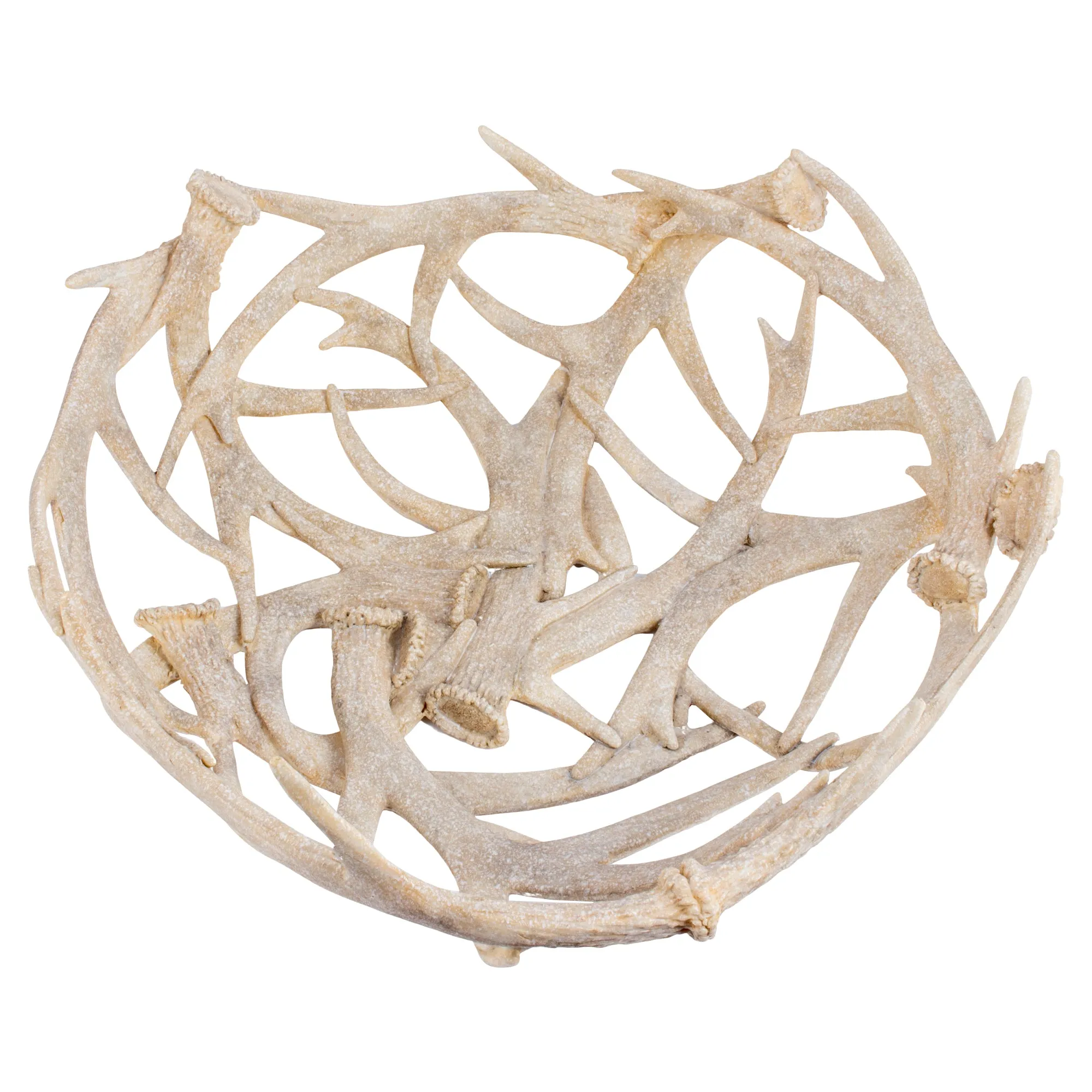 Faux Antler Bowl