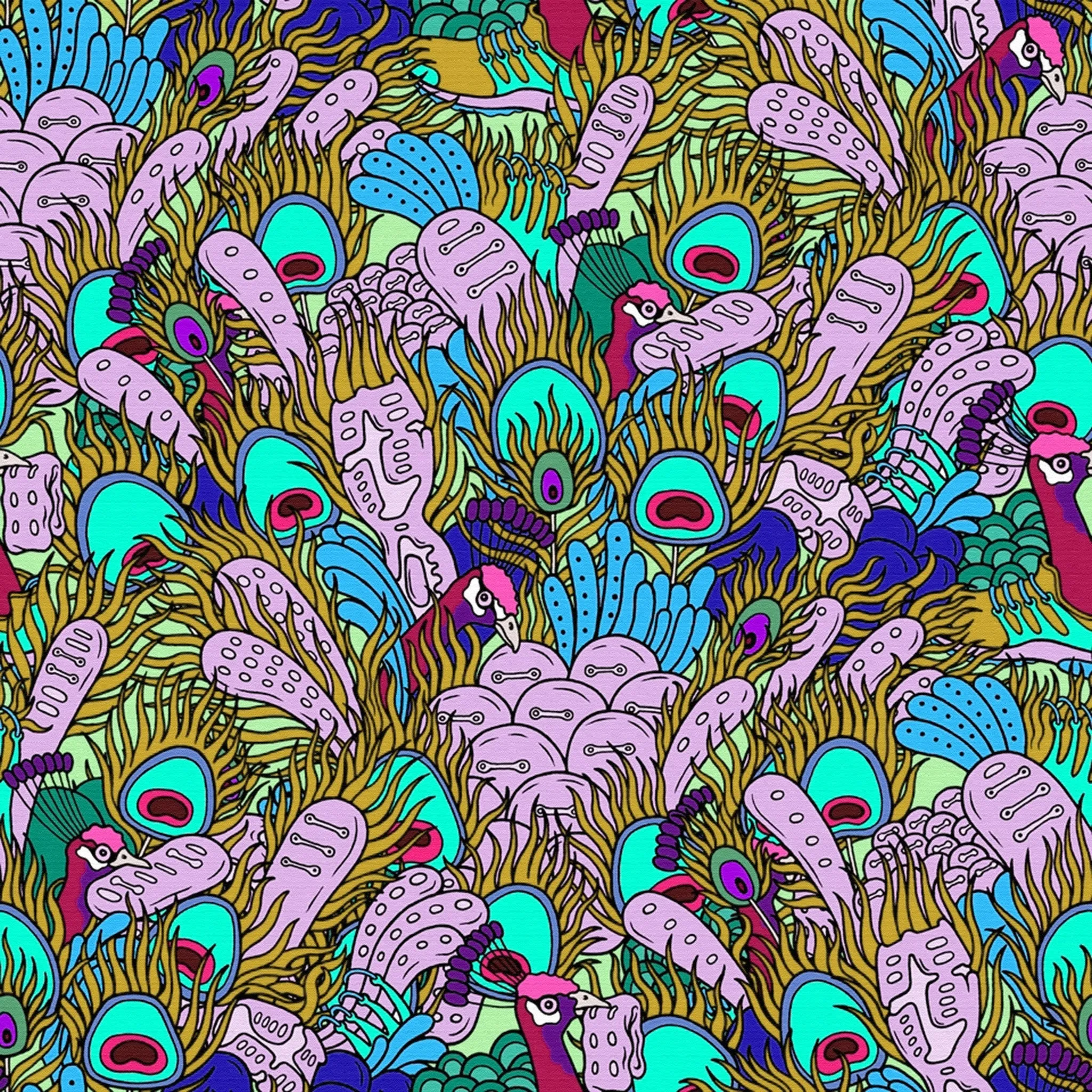 Floral Decoupage Printed Pattern Vinyl