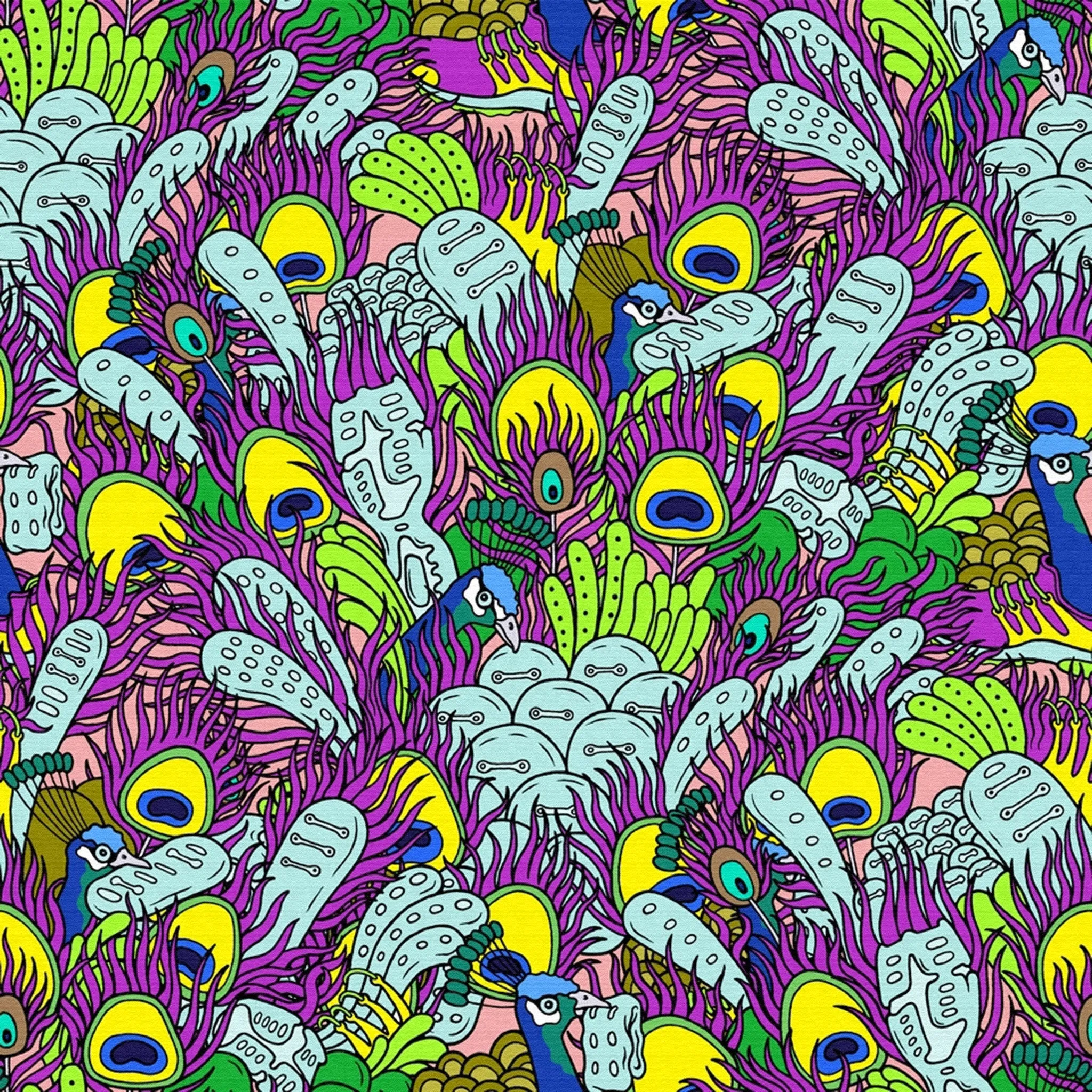 Floral Decoupage Printed Pattern Vinyl