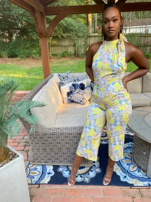 Floral Jumpsuit