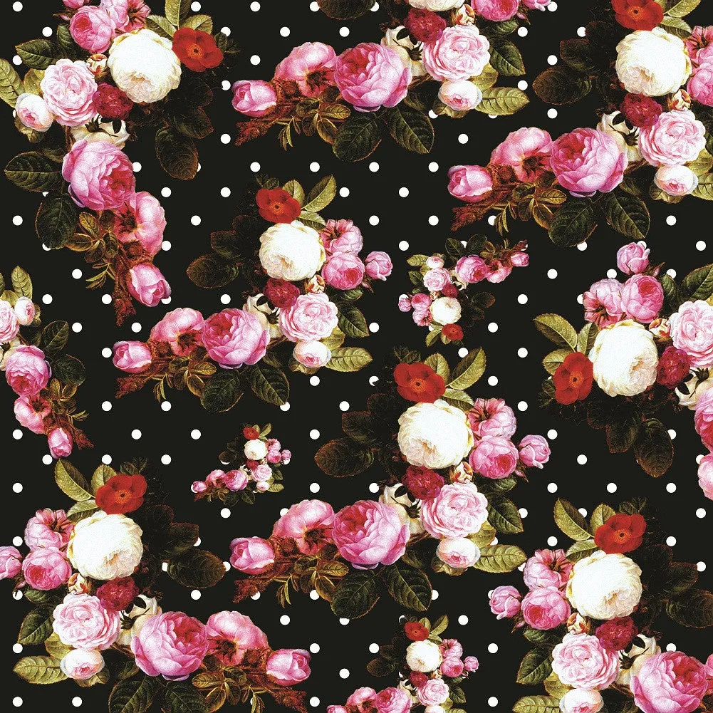 Flower Pattern Heat Transfer Vinyl Sheet