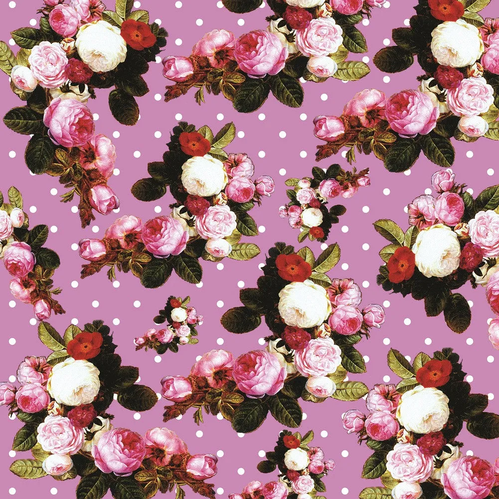 Flower Pattern Heat Transfer Vinyl Sheet