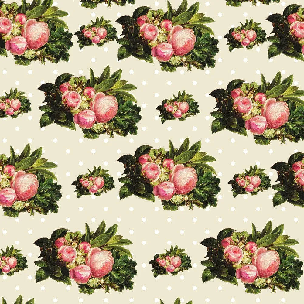 Flower Pattern Heat Transfer Vinyl Sheet
