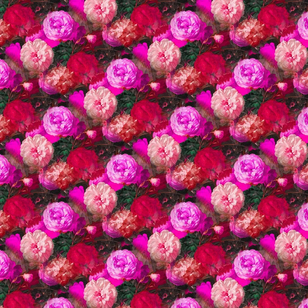 Flower Pattern Heat Transfer Vinyl Sheet