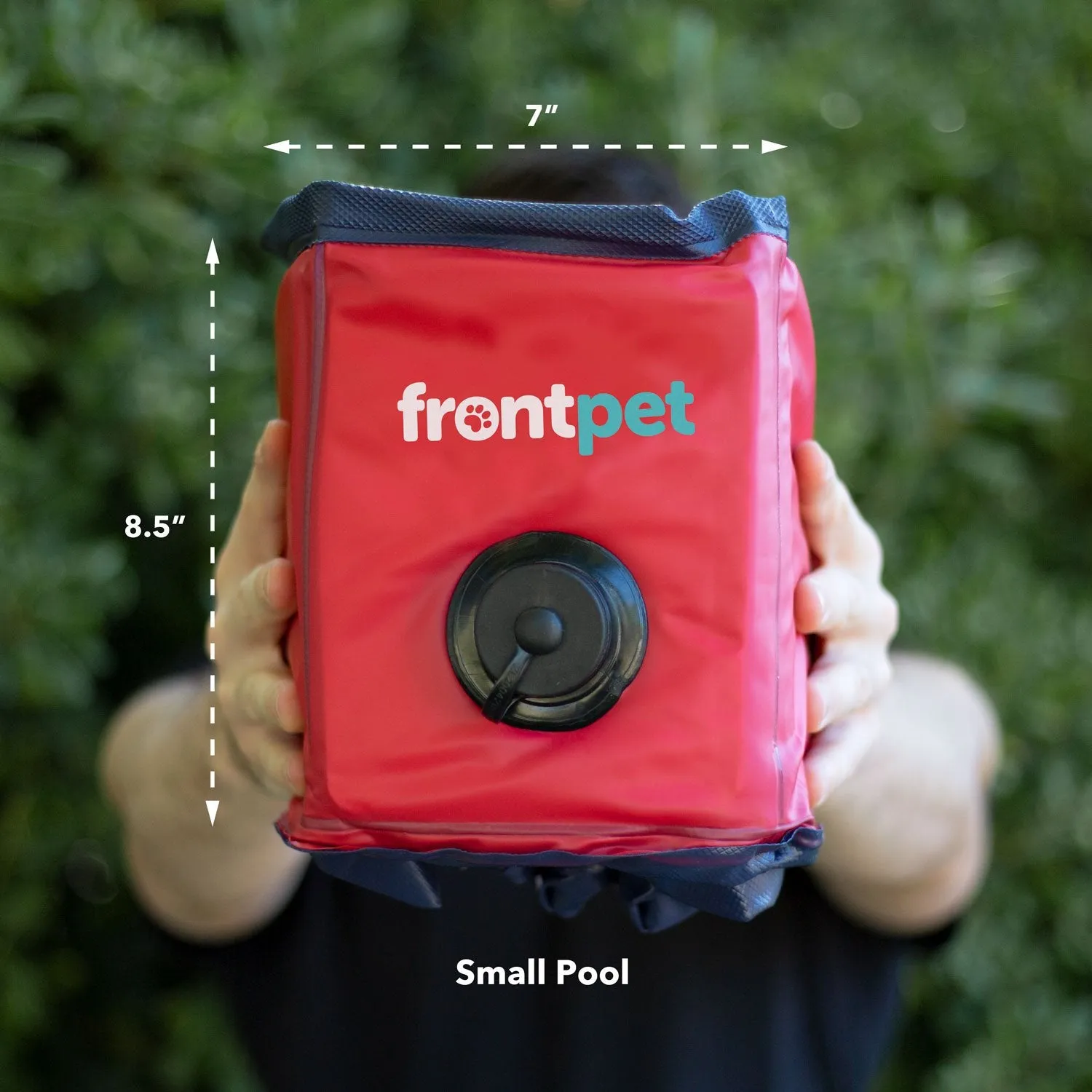 Folding Dog Pool with Drain Plug