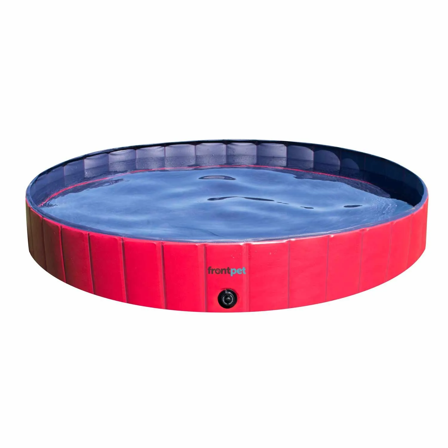 Folding Dog Pool with Drain Plug