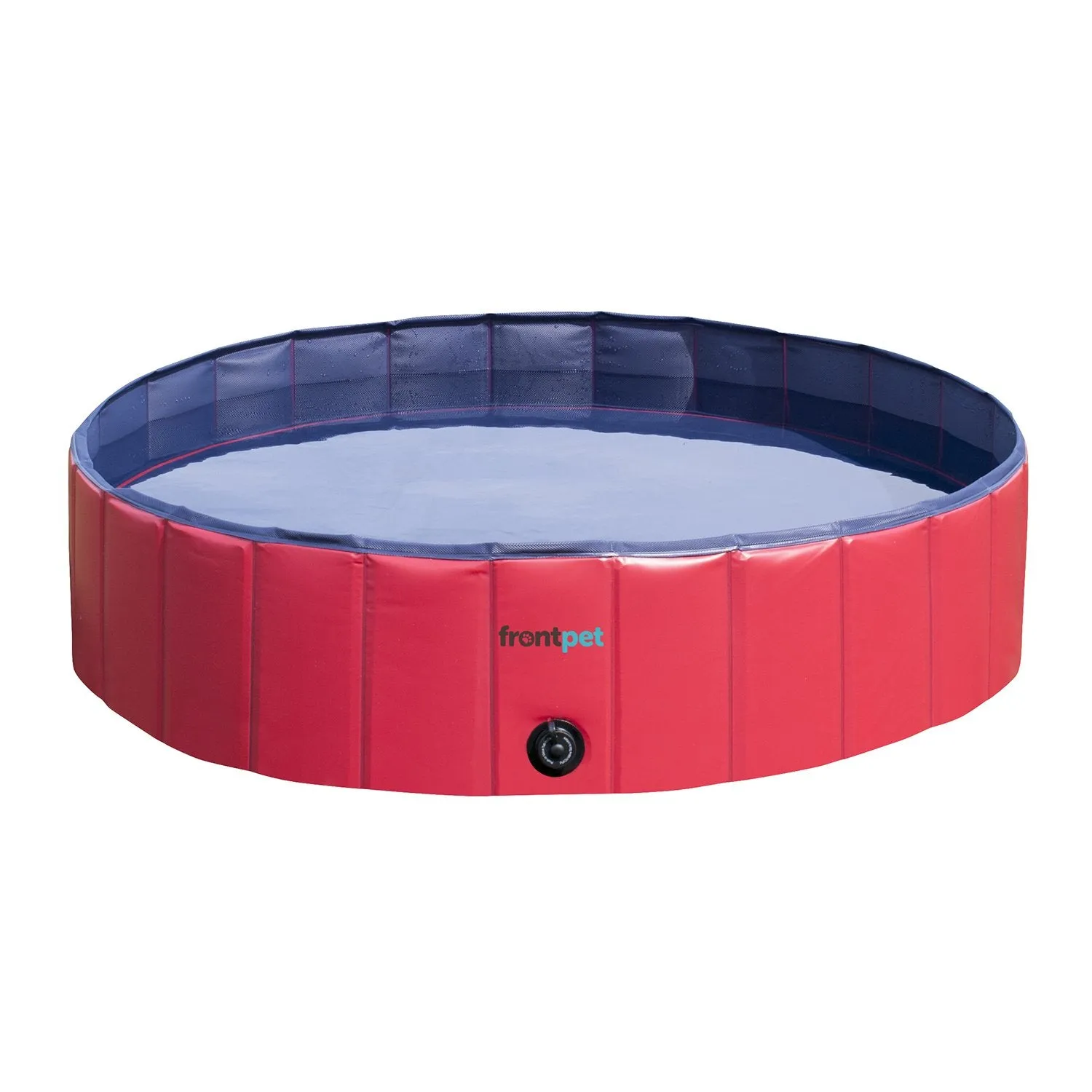 Folding Dog Pool with Drain Plug