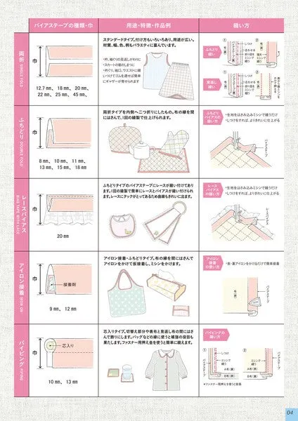 Gauze Bias Tape - Light Natural 1/2"