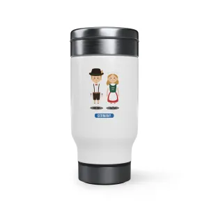 Germany Stainless Steel Travel Mug with Handle, 14oz