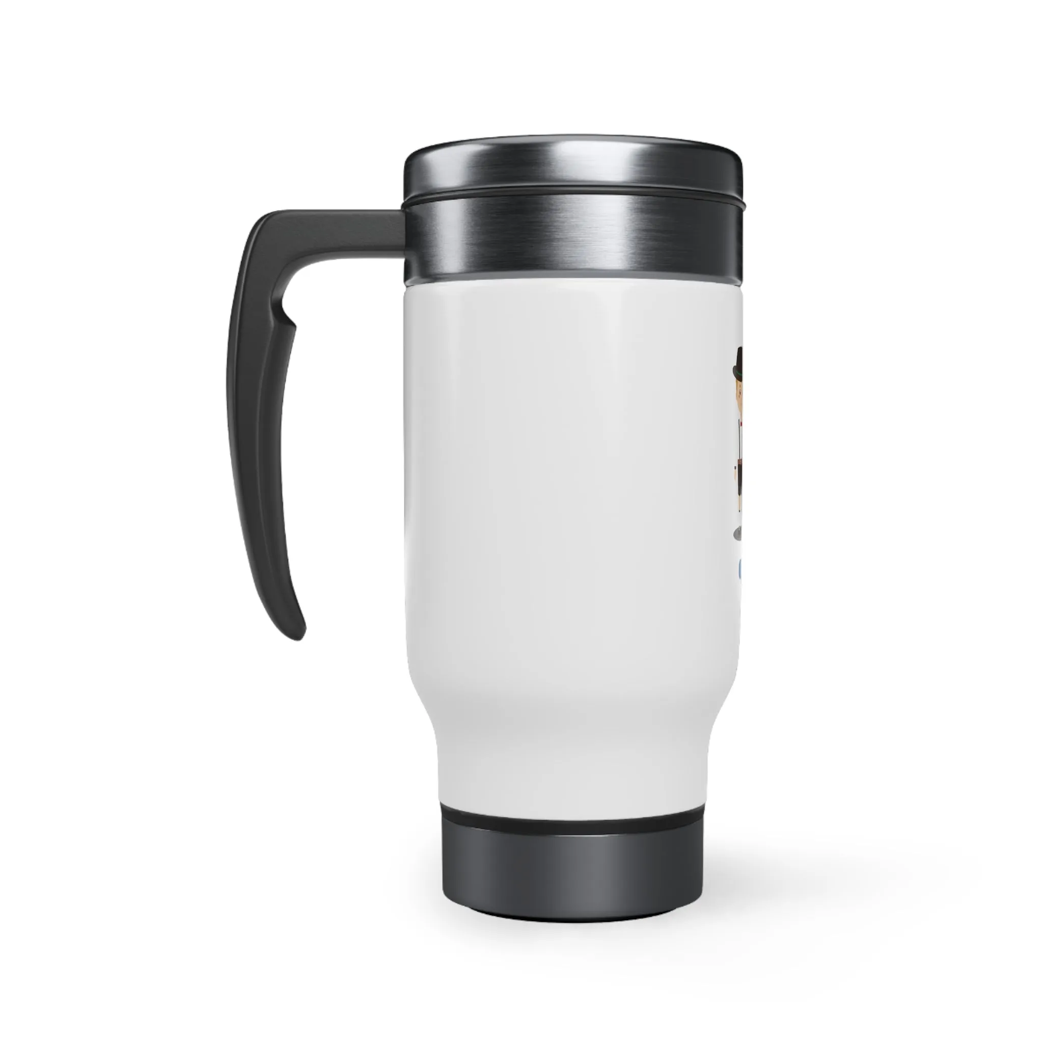 Germany Stainless Steel Travel Mug with Handle, 14oz