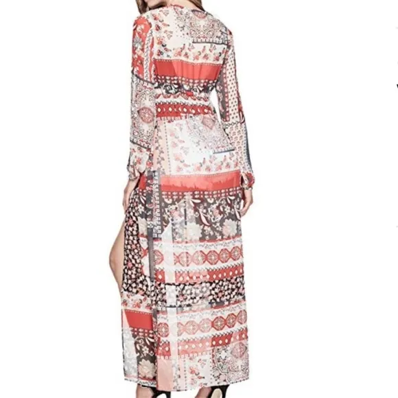 Guess duster Gisela Maxi floral