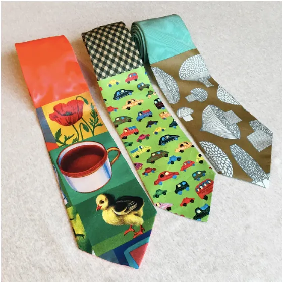 Hidden message ties