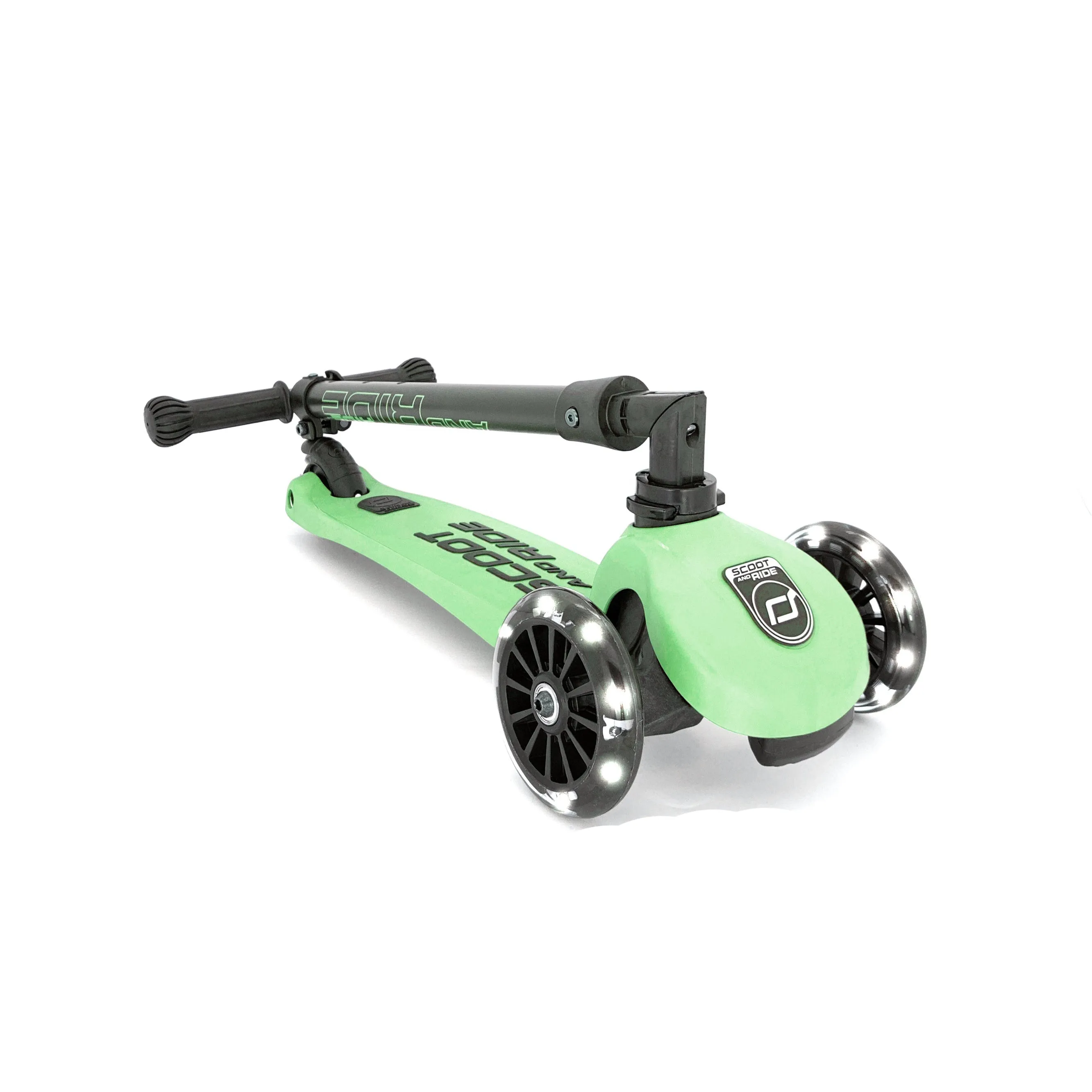 Highway Kick 3 Fold Away Scooter with LED Wheels (Kiwi)