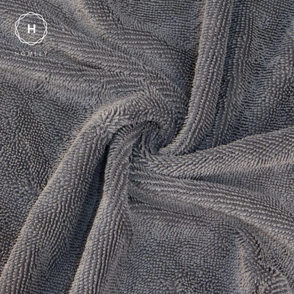 Homlly 1200 GSM Ultra-Thick Double layers Kitchen Cars Drying Microfiber Towel