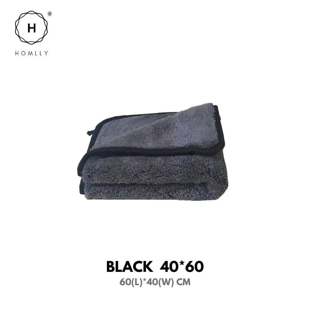 Homlly 1200 GSM Ultra-Thick Double layers Kitchen Cars Drying Microfiber Towel