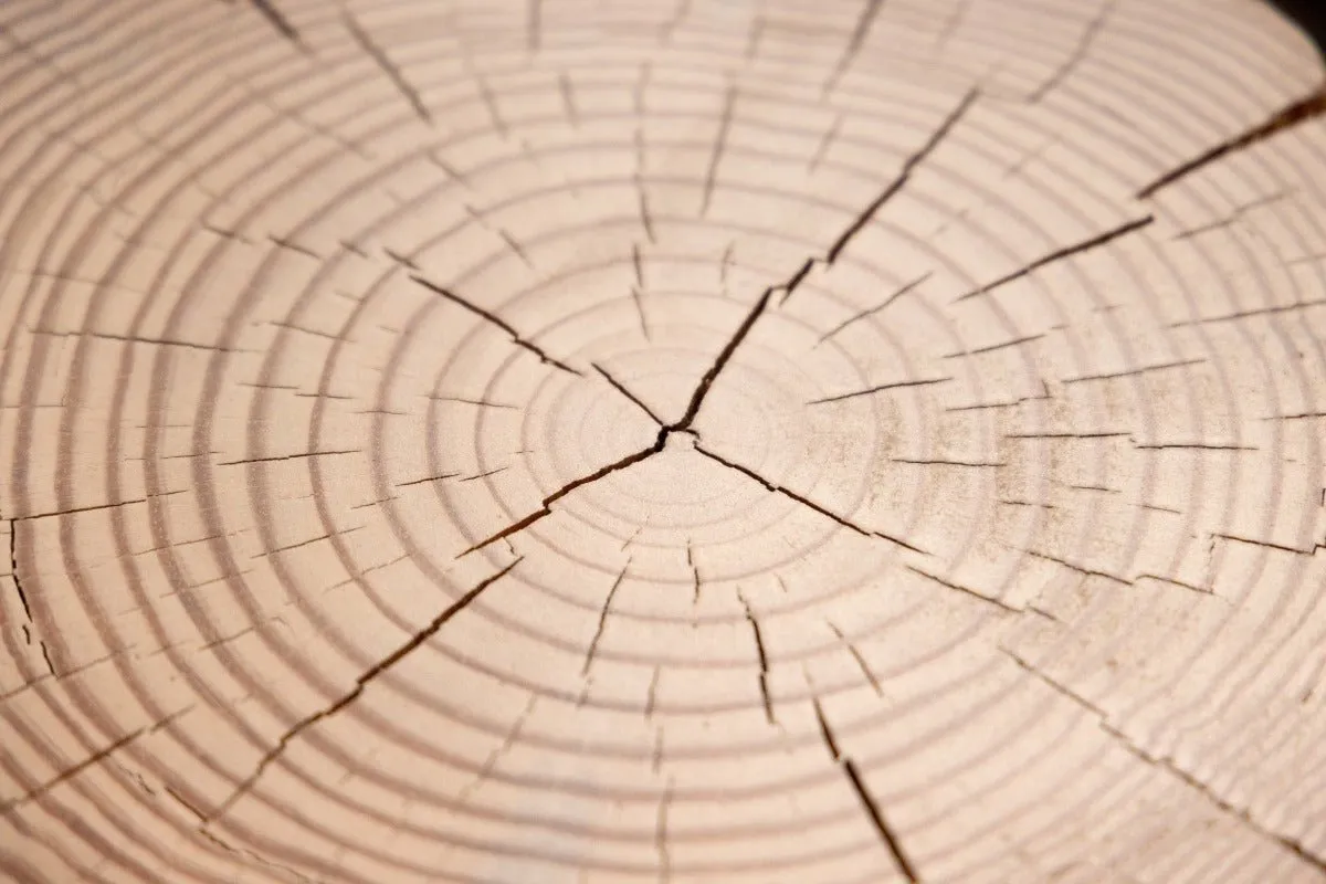 Hyo Table Natural | Pine Wood Cube Side Table