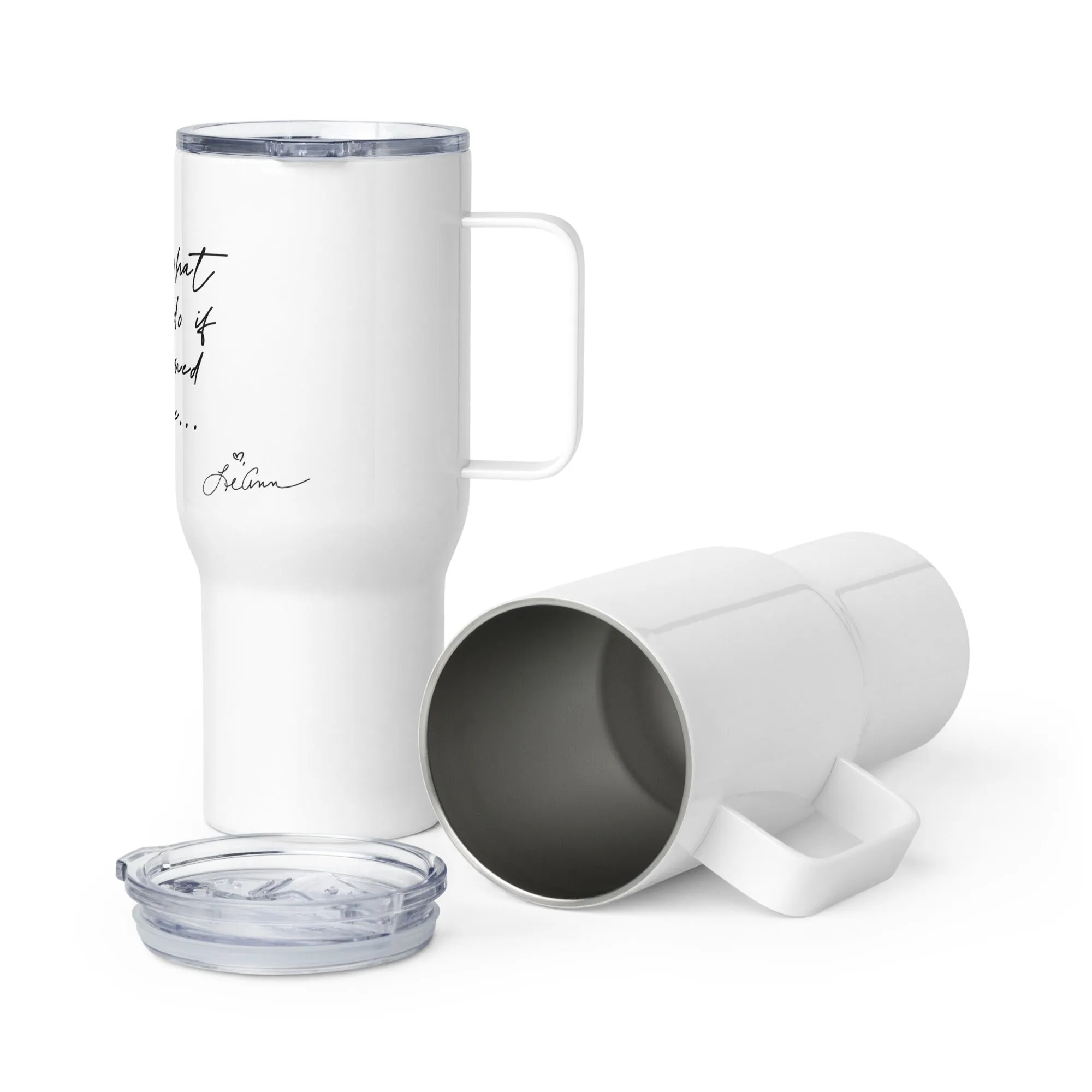 imagined with love travel mug