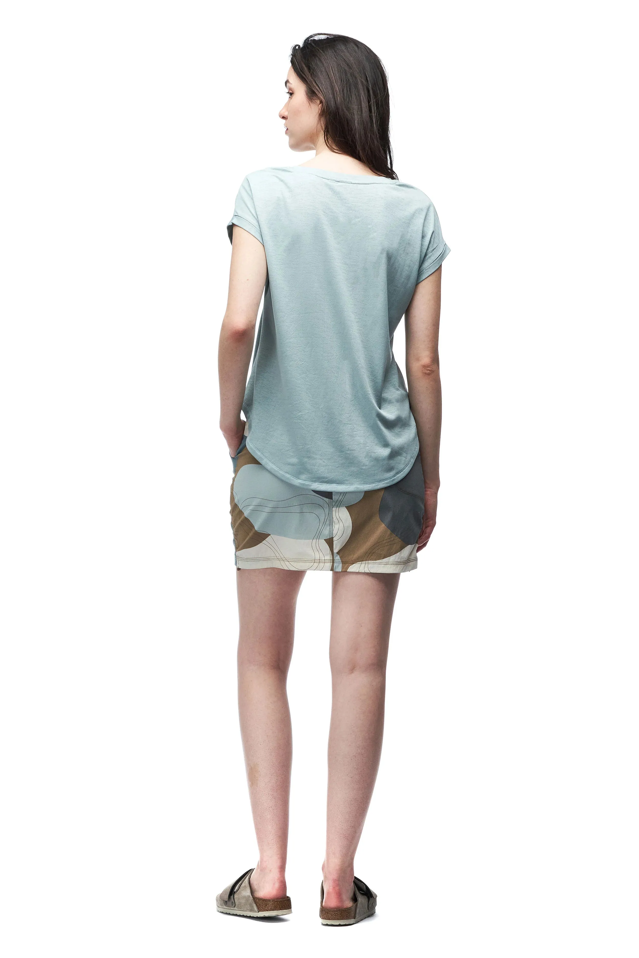 Indyeva LUA - Short Sleeve, V-Neck Top, Style #INDT0029