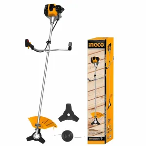 Ingco Gasoline Grass Trimmer & Bush Cutter 43cc with 255mm Blade – GBC5434411