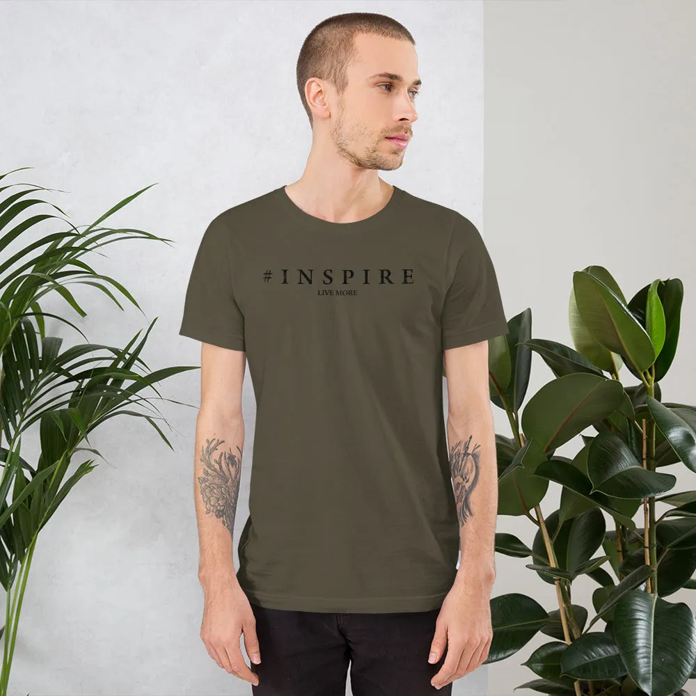 #Inspire Live More Short-Sleeve Unisex T-Shirt