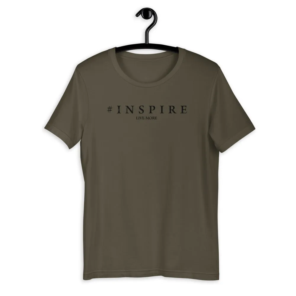 #Inspire Live More Short-Sleeve Unisex T-Shirt