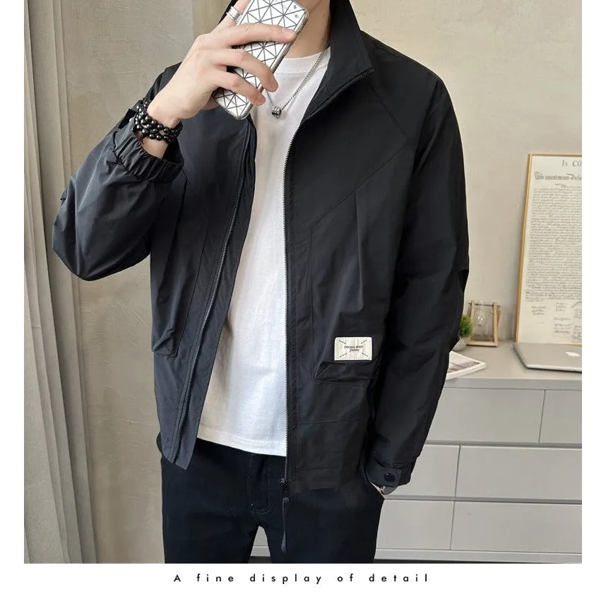 INSTOCK-Men's light luxury thin jacket