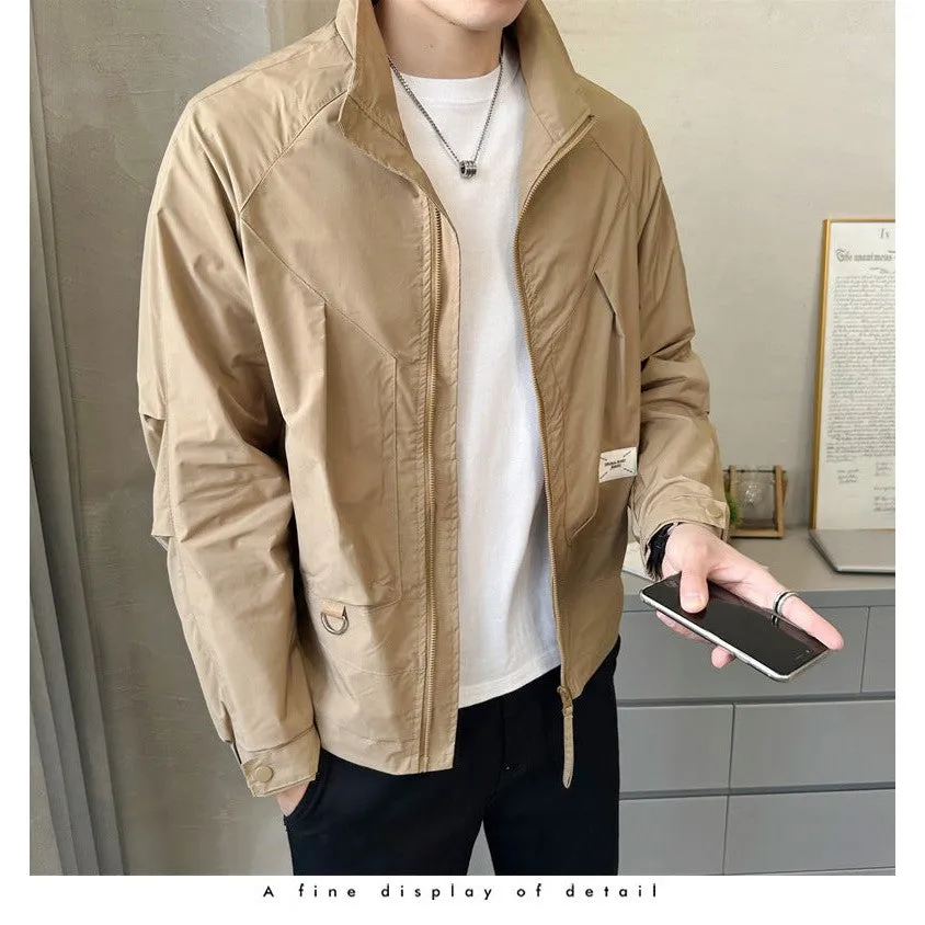 INSTOCK-Men's light luxury thin jacket