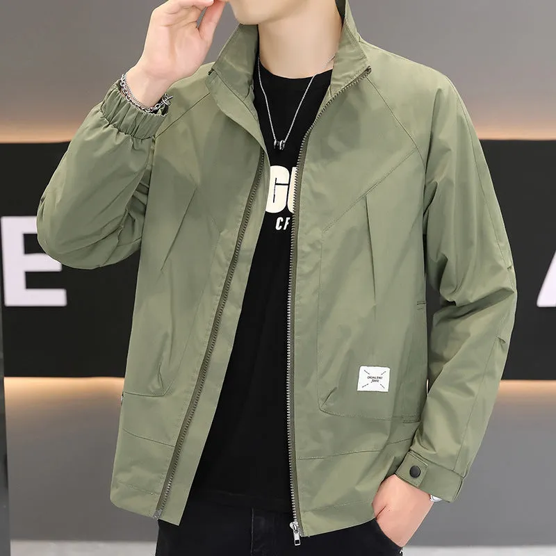 INSTOCK-Men's light luxury thin jacket