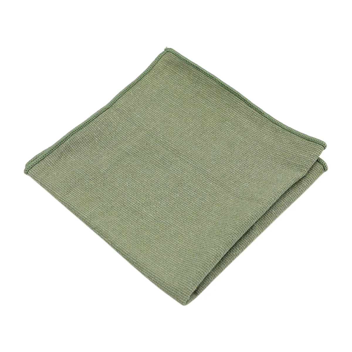 Jasmin Cream, Peach & Green Floral Cotton Tie and Neve Green Cotton Pocket Square Set