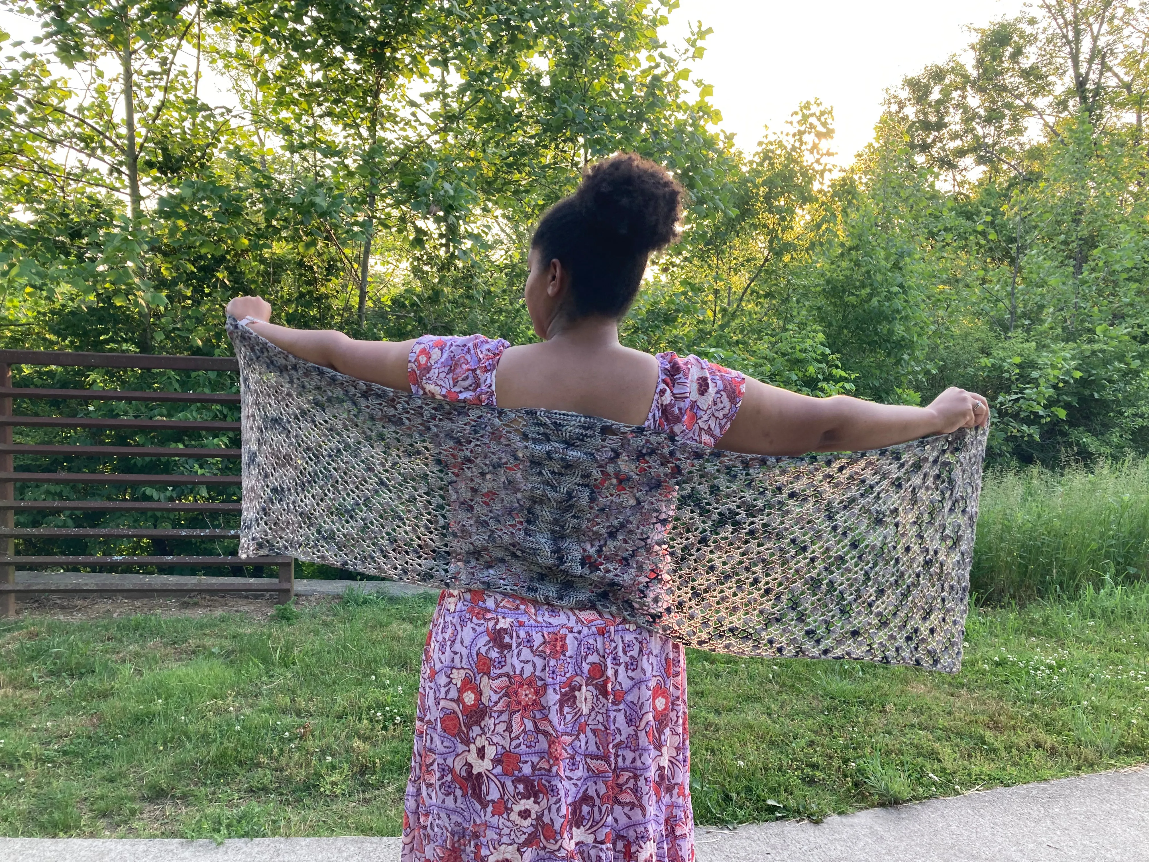 Je Suis Prest Shawl