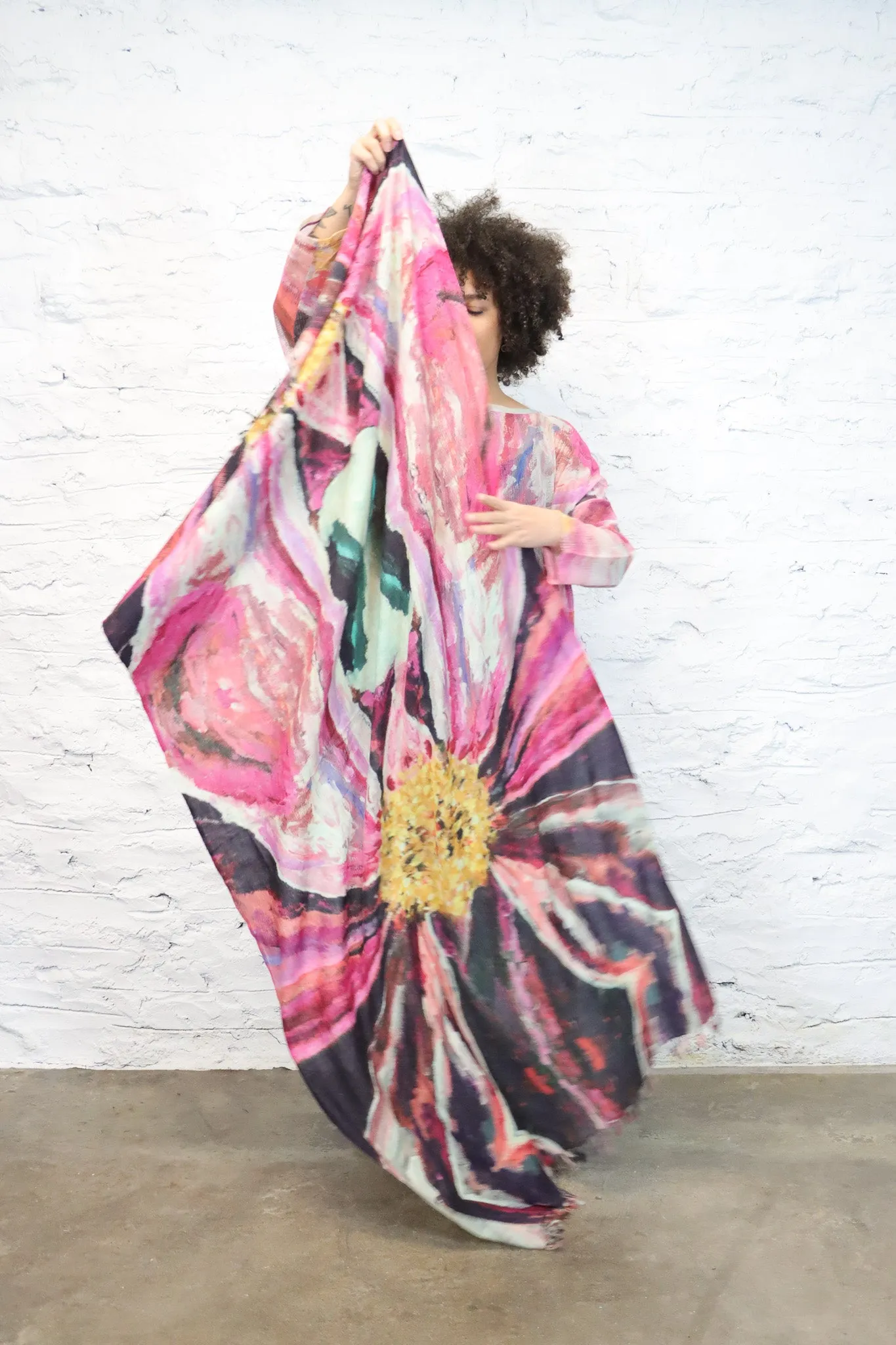 Krista Larson Fringe Shawl