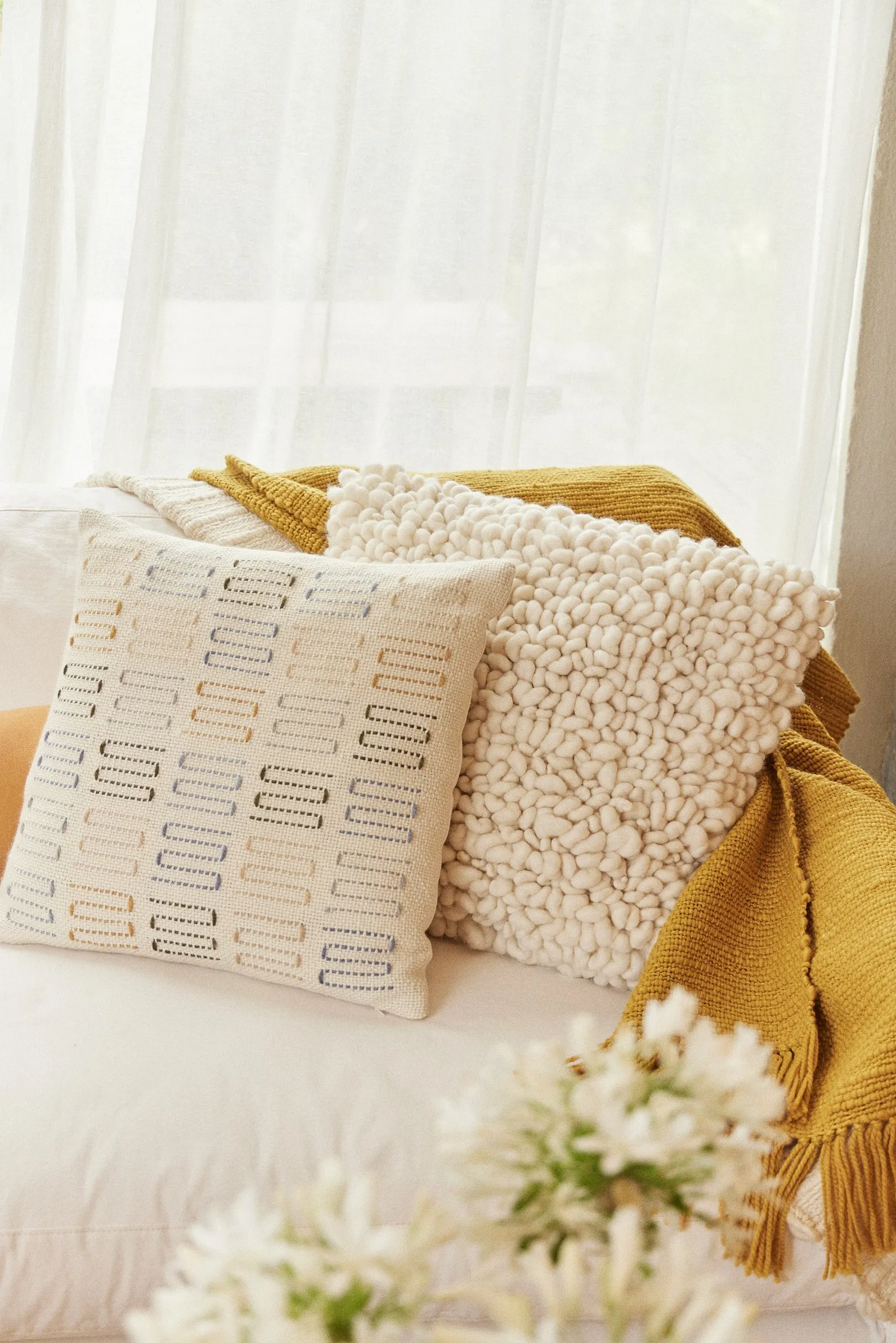 LAMB Pillow in Ecru