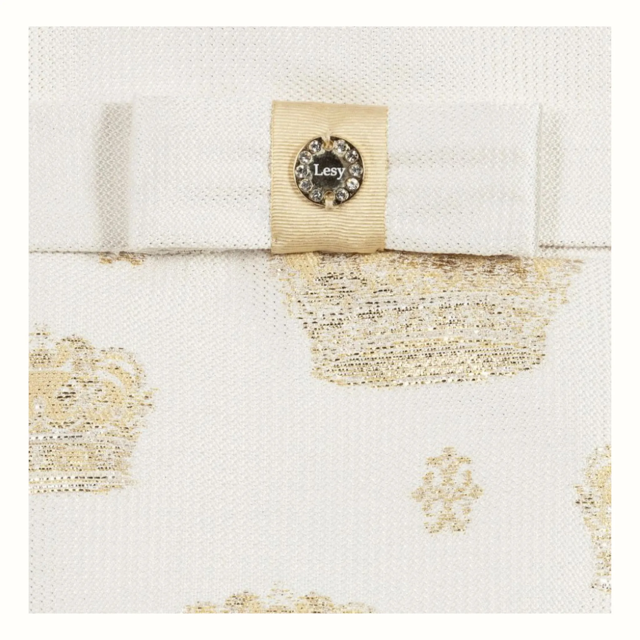 Lesy Lisetta Cosi Gold Jaquard Dress