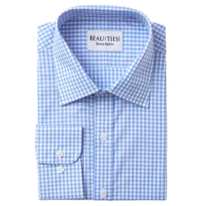 Light Blue Gingham Dress Shirt
