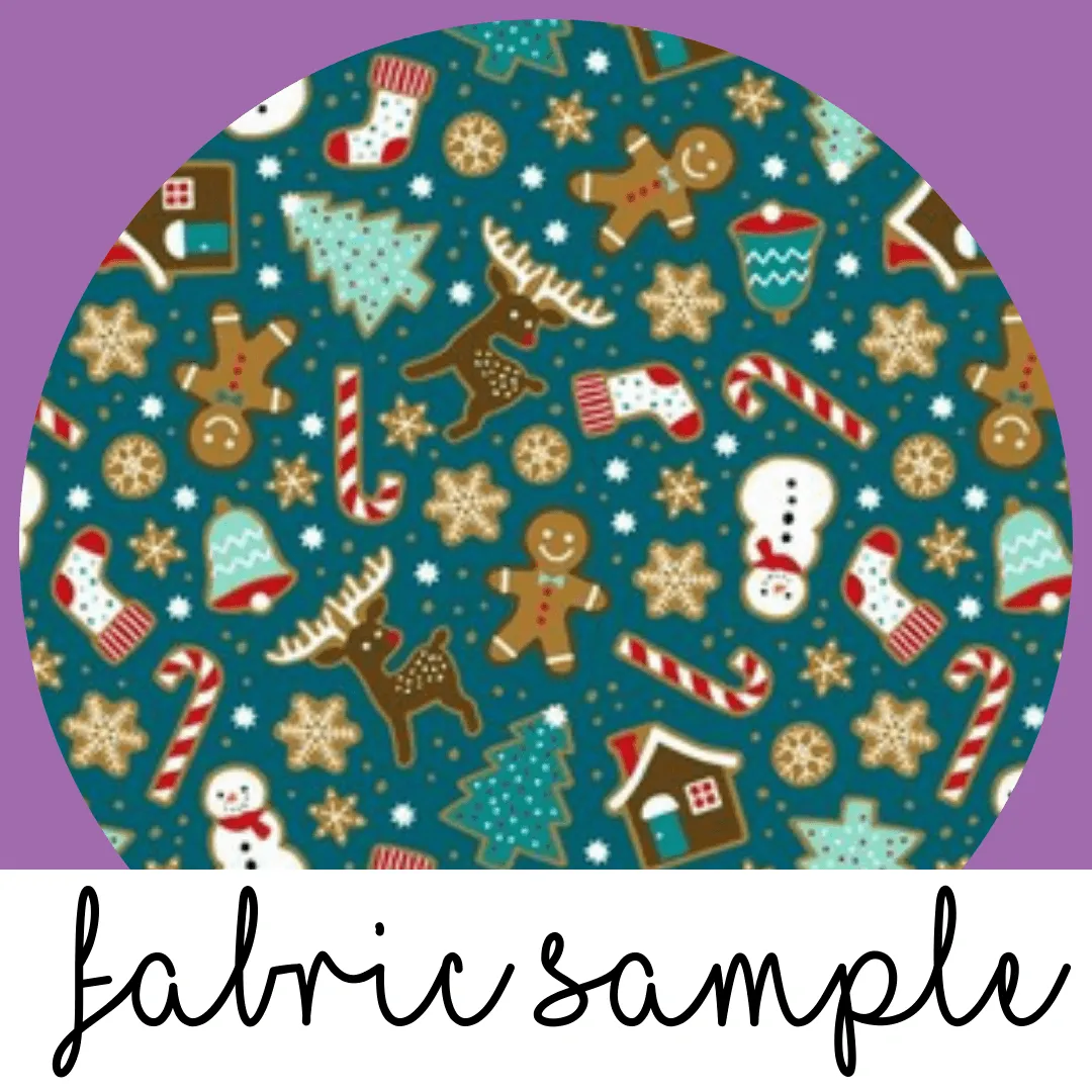 Limited Edition: Christmas Covered Buttons
