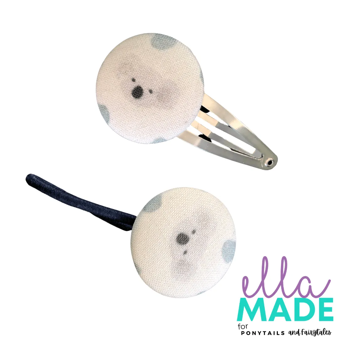 Limited Edition: Koala   Eucalyptus Covered Buttons